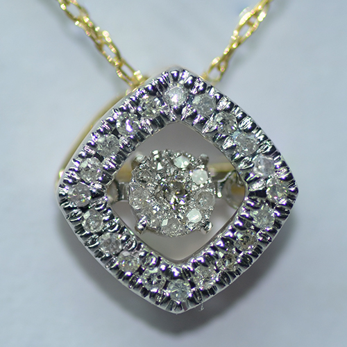 14K Diamond Rhythm Of Love Pendant – Gilbert Jewelers